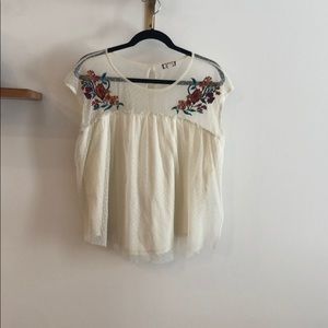 Pretty, Flowey shirt!